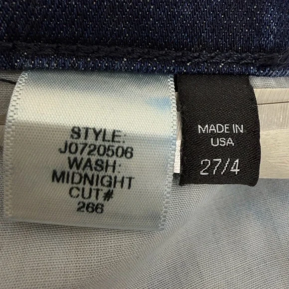 Veronica Beard Carolyn Baby Boot High Rise Jeans Stripe Size 27 - Picture 3 of 8